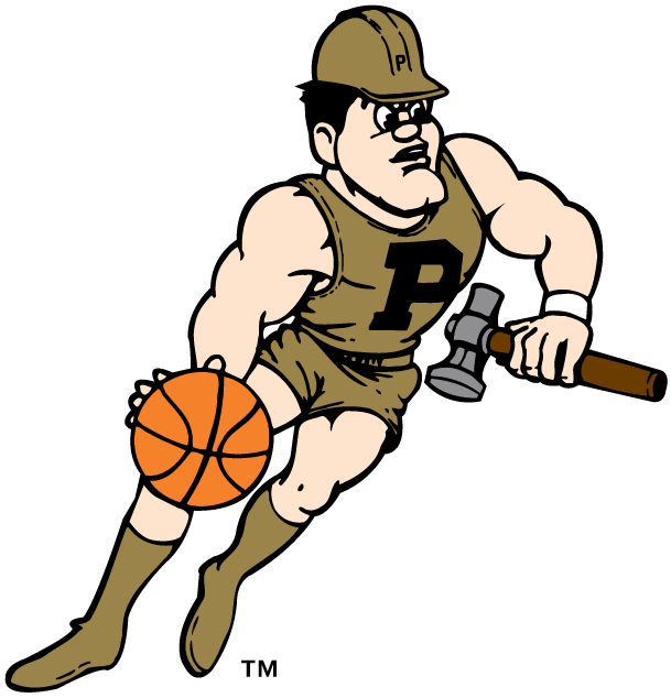 Purdue Boilermakers 1996-Pres Mascot Logo 03 iron on paper